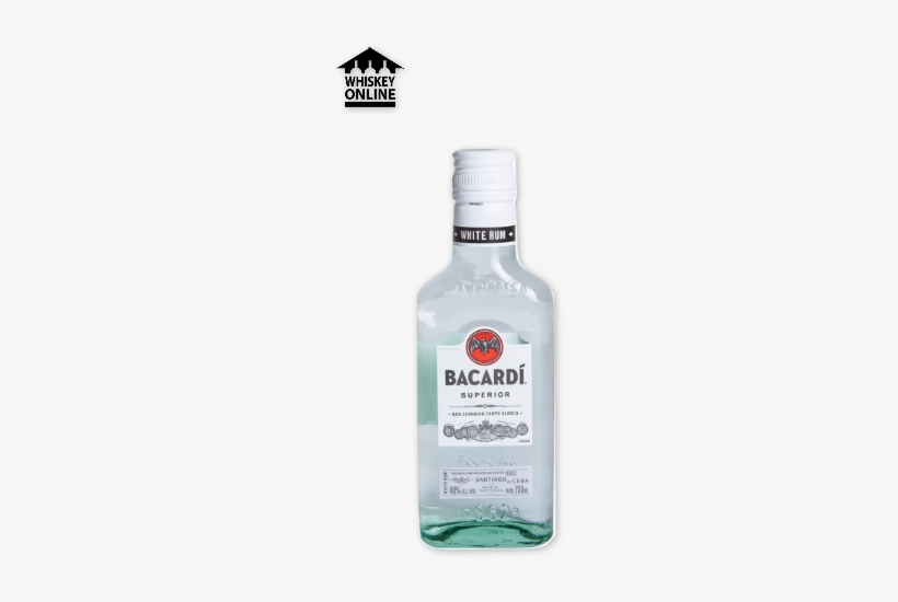 Bacardi 350ml - Bacardi Rum, White - 100 Ml, transparent png download