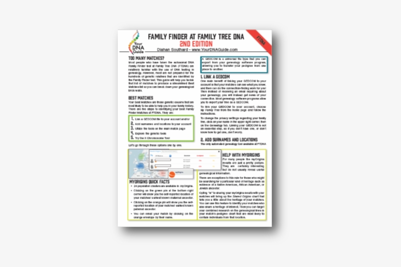 Family Finder At Family Tree Dna - Document, transparent png download