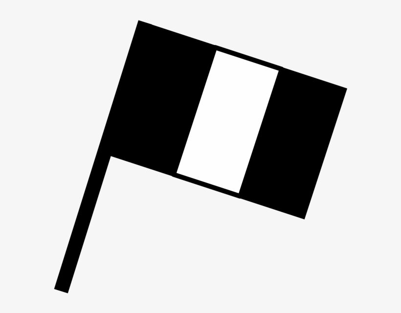 French Flag Black And White, transparent png download
