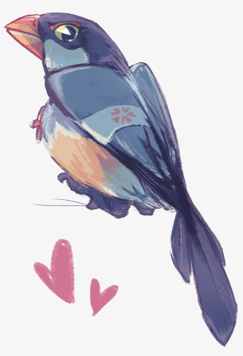 Some Hatoful Bird Doodles I Finally Actually Bought - Eastern Bluebird, transparent png download