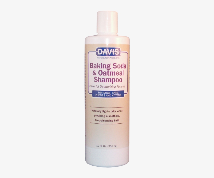 Davis Baking Soda & Oatmeal Shampoo - Davis Baking Soda & Oatmeal Pet Shampoo, 12 Oz, transparent png download