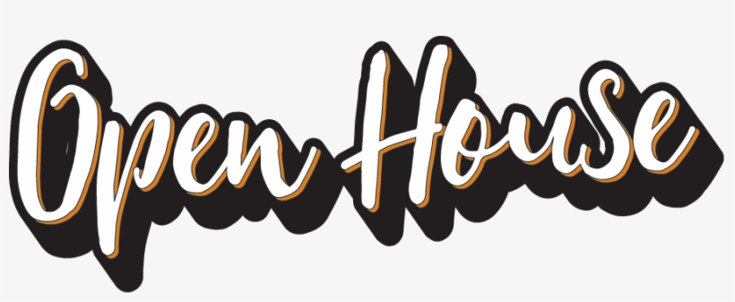 Open House - Calligraphy, transparent png download