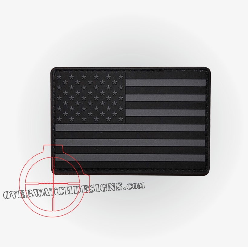 Subdued American Flag Patch - Grille, transparent png download