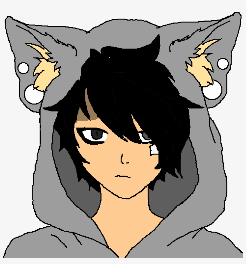 Emo Kitty~ - Wolf, transparent png download