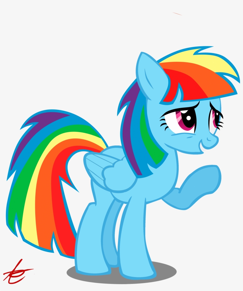 Rainbow Dash Twilight Hair Rainbow Dash Long Hair Transparent