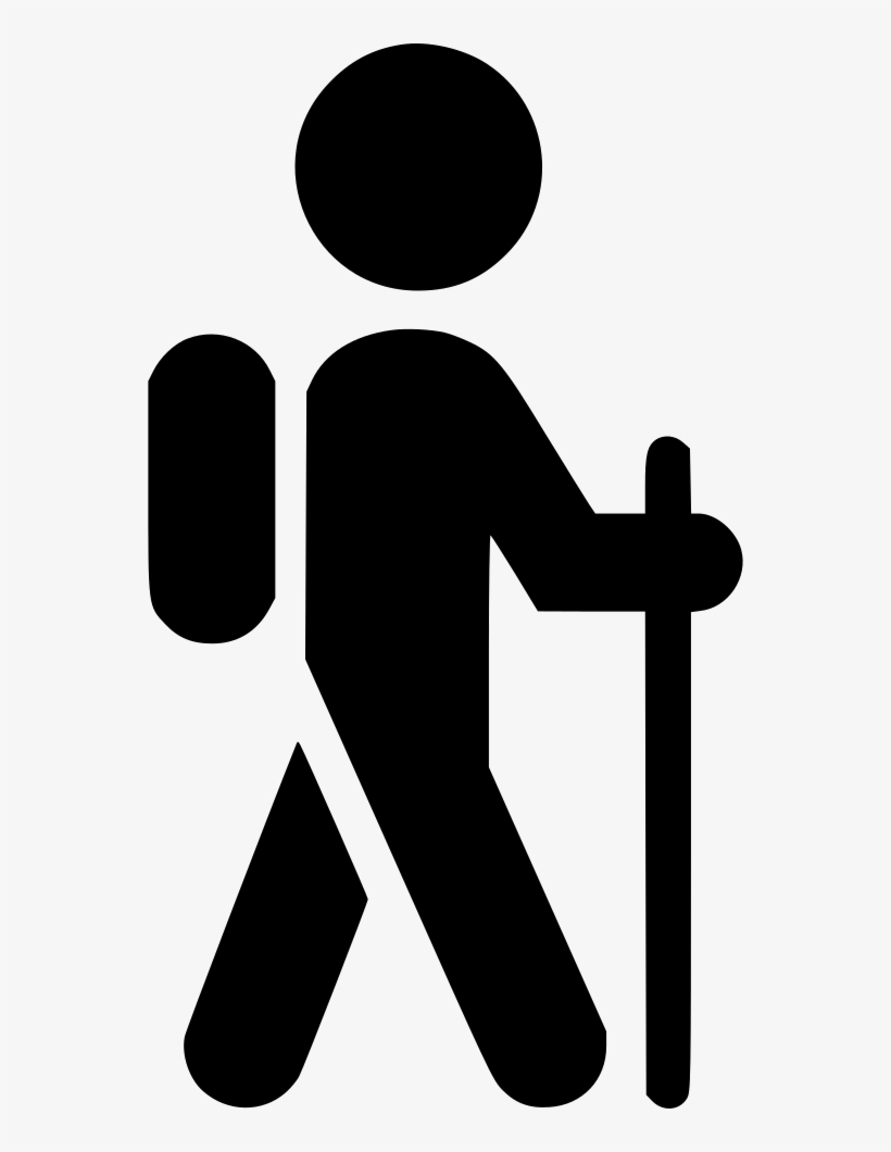 Hiker With Backpack Comments - Portable Network Graphics, transparent png download