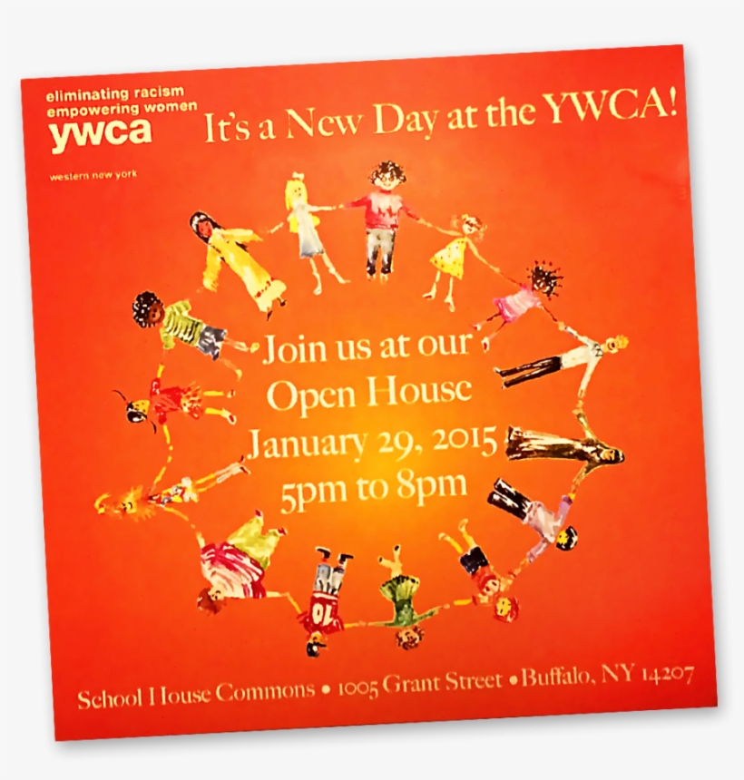 It's A New Day At The Ywca We Are Proud To Announce - Poster, transparent png download