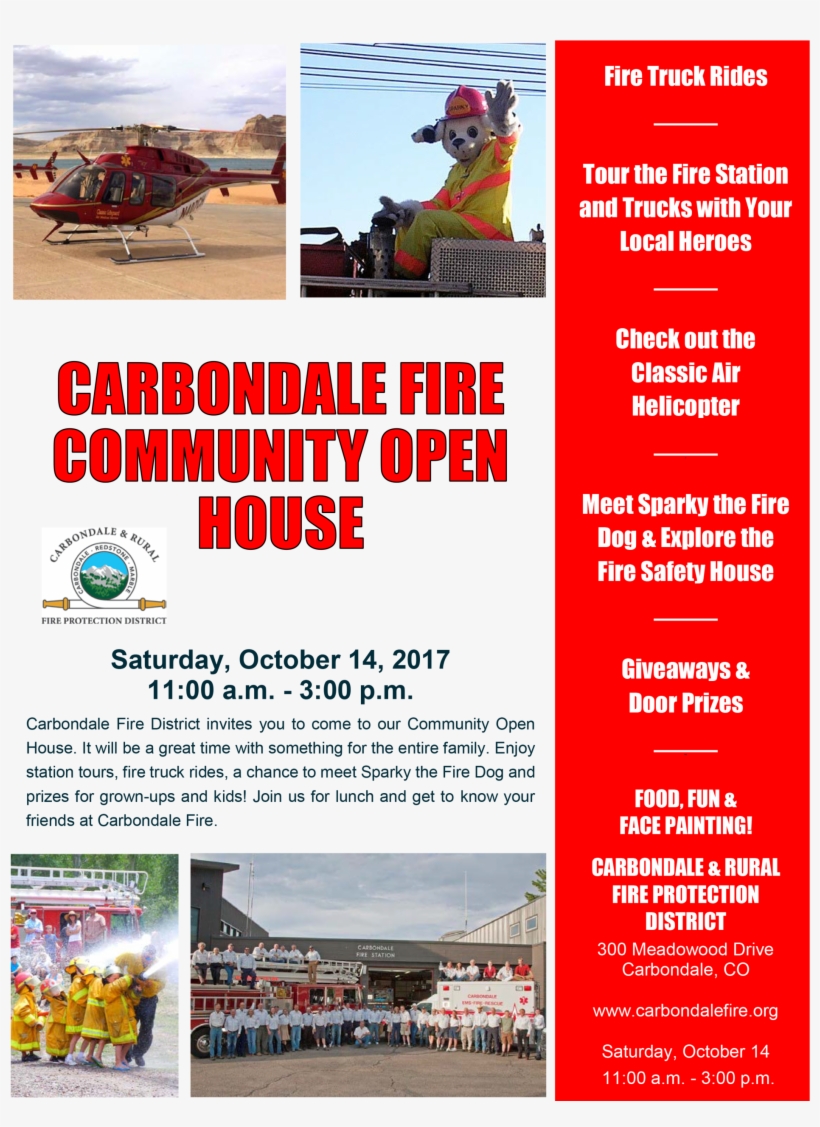 Open House Flyer - Carbondale, transparent png download
