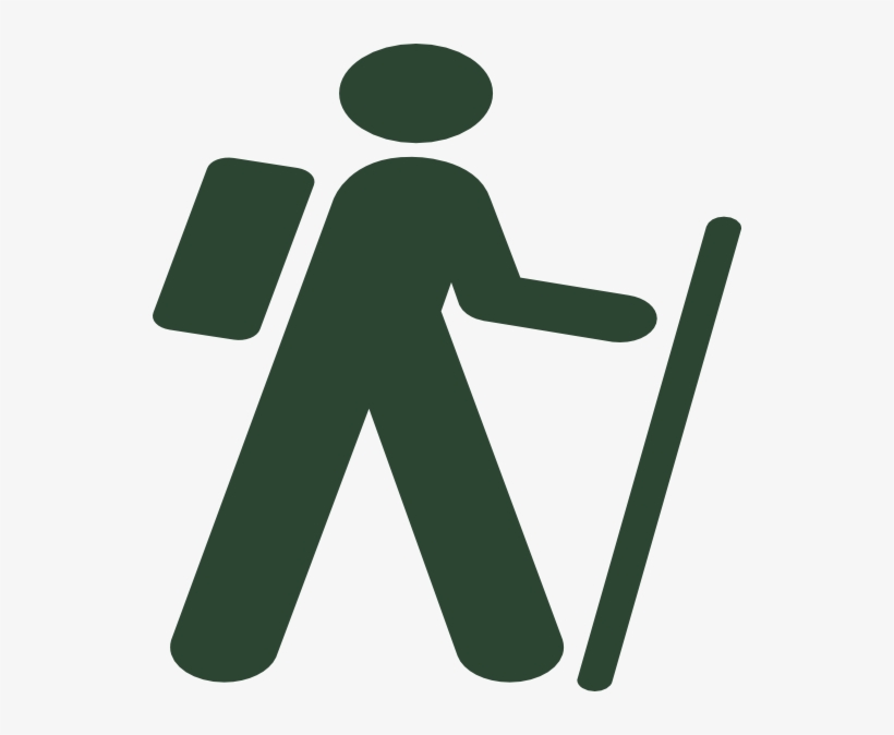 How To Set Use Green Hiker Clipart, transparent png download