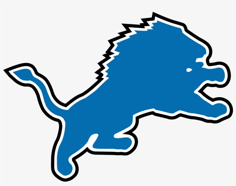 Detroit Lions Decal Large, transparent png download