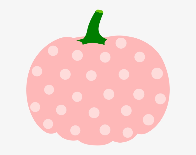 Clipart Pumpkin Polka Dot - Polka Dot Pumpkin Clipart Transparent PNG
