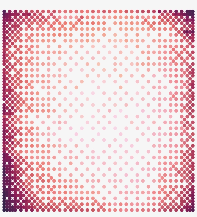 Polka Dot Red Motif - Polka Dot, transparent png download
