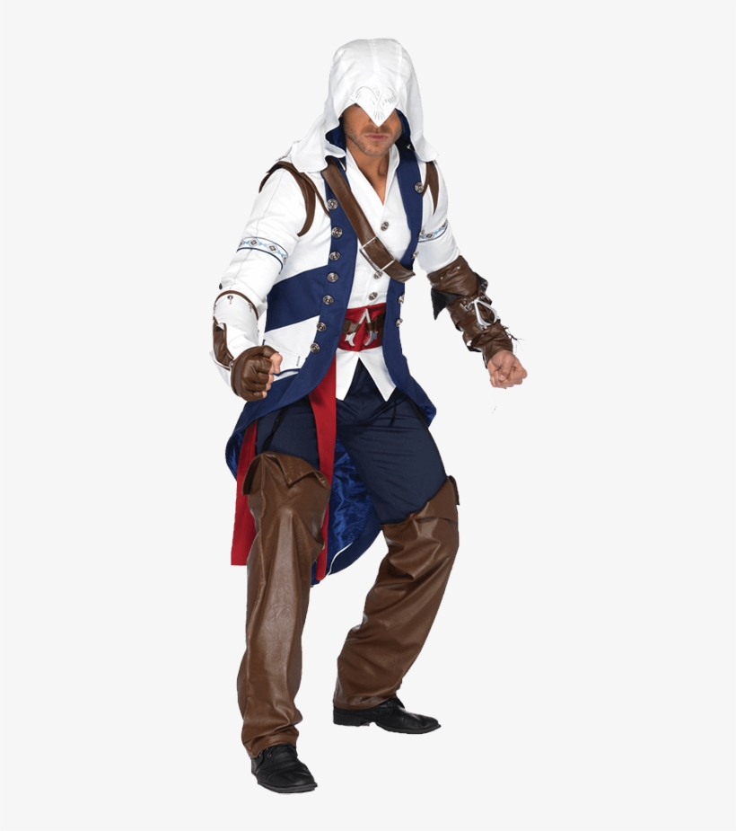 Assassin's Creed Iii Connor Costume - Assassin's Creed Halloween Costume, transparent png download