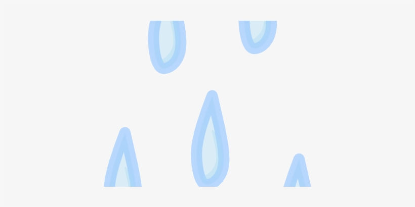 Rain Drops Clipart Raindrops Clip Art At Clker Com - Clip Art, transparent png download