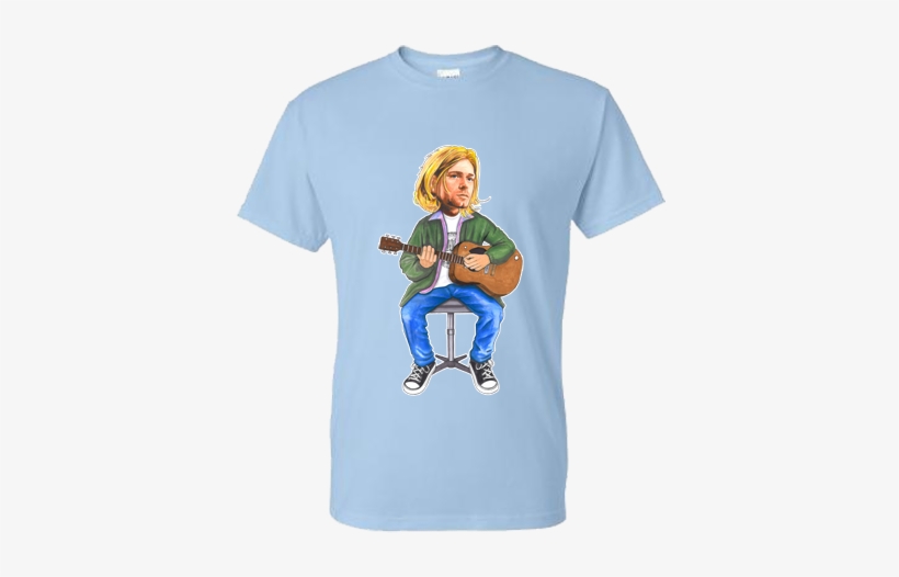 Kurt Cobain T-shirt Drawn By Mark Reynolds - Princess Squad Shirt S-5xl, transparent png download