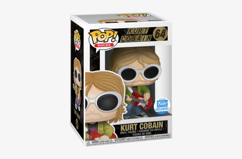 Funko's Sending Kurt Cobain Some Love Today With This - Figurine Pop Kurt Cobain, transparent png download