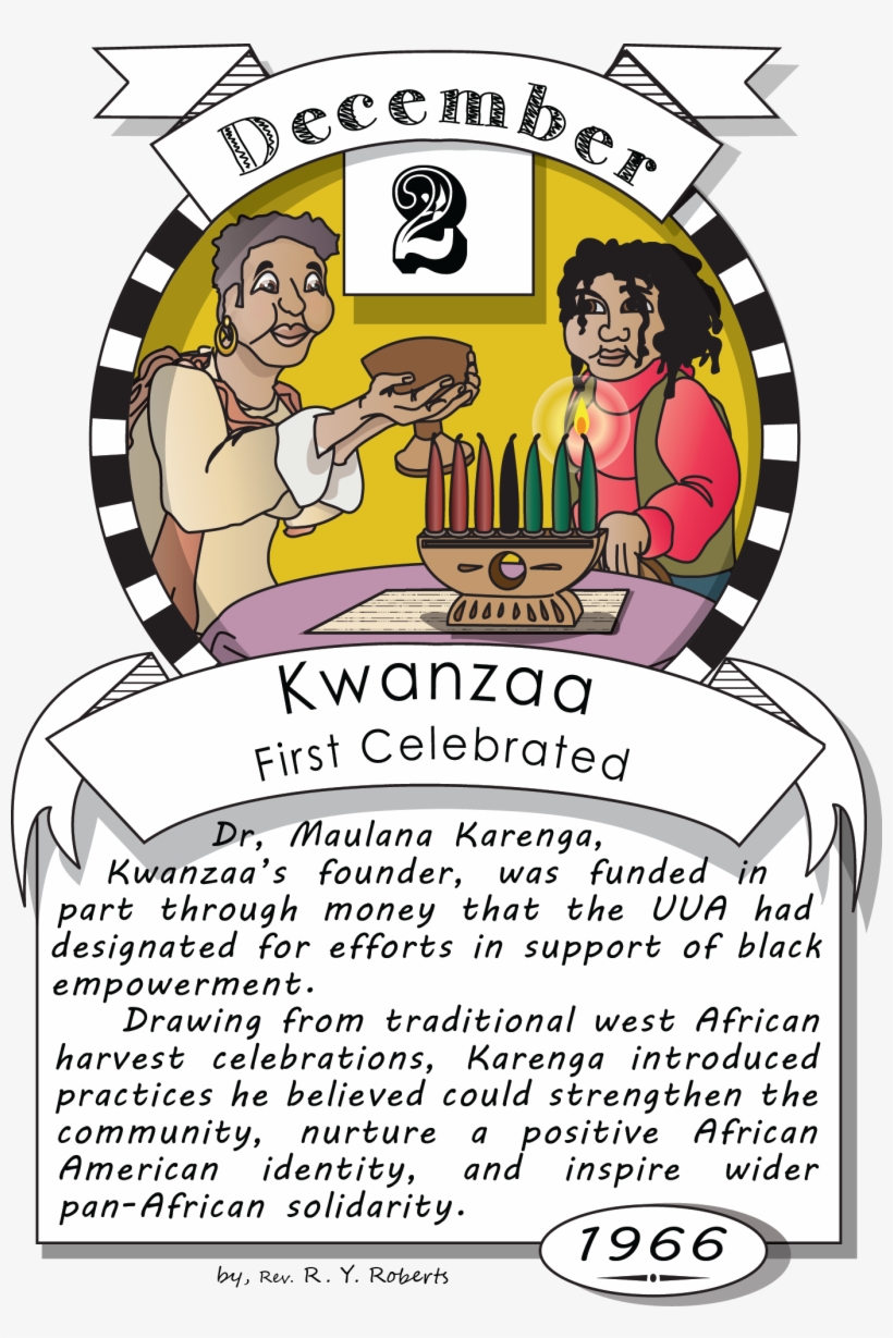 December Second, Kwanzaa First Celebrated - Structure Of Hcv Virus, transparent png download