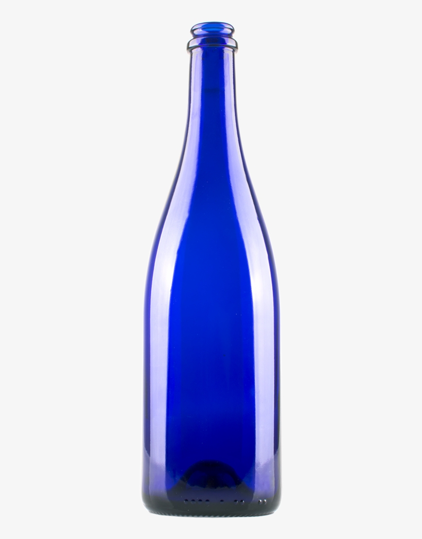 New Blue Spumante 750 Ml Ch018 - Blue Glass Bottle Png, transparent png download