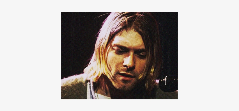 Kurt Cobain Nirvana Dave Grohl Krist Novoselic Angel - Kurt Cobain Close Up, transparent png download
