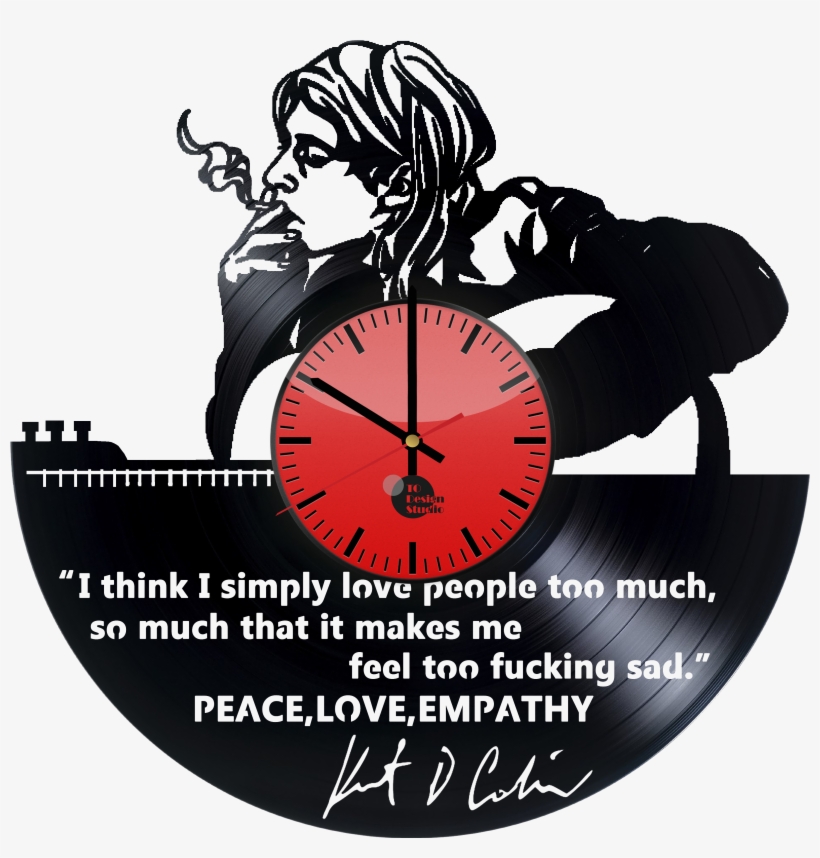 Fan - Wall Sticker Kurt Cobain, transparent png download