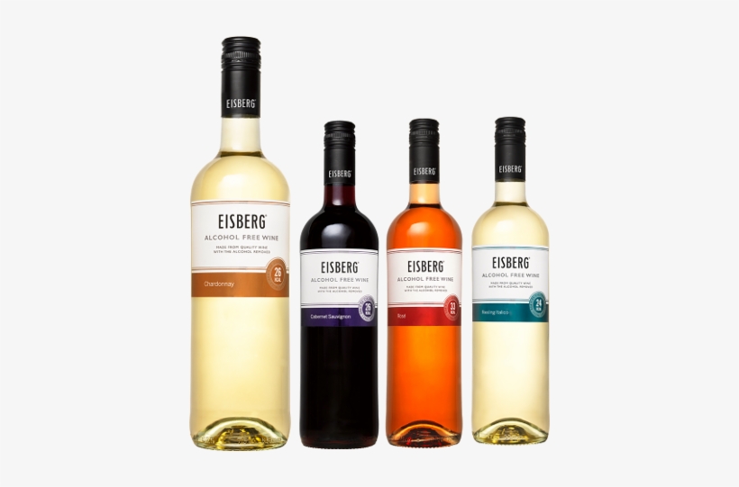 Non Alcoholic Wine - Eisberg Alcohol Free Rose Wine, transparent png download