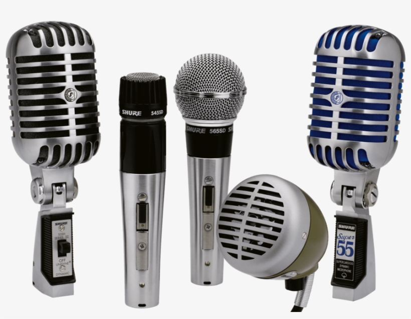 Shure Super 55, transparent png download