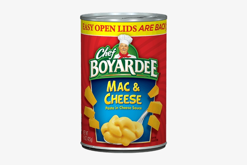 Mac & Cheese Can - Chef Boyardee Mac & Cheese - 15 Oz Can, transparent png download