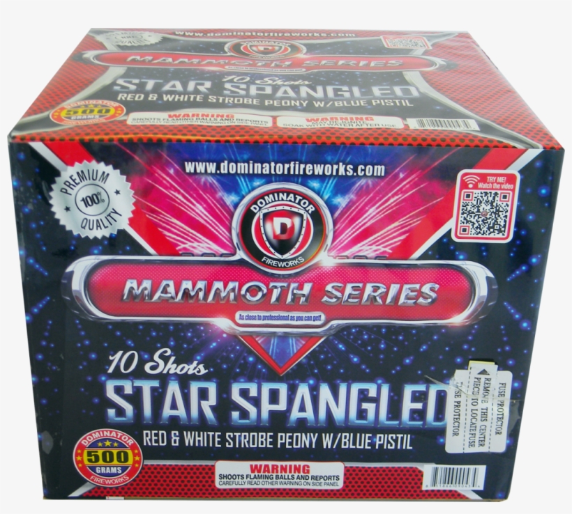 Huge Breaks Of Classic Red, White And Blue Stars - Fireworks, transparent png download