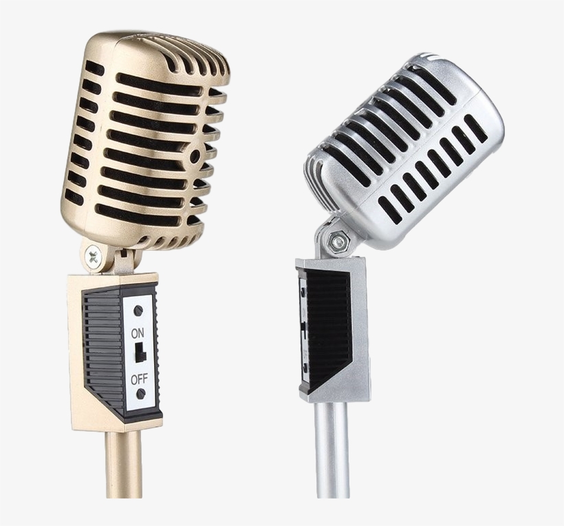Nmc01 Vintage Style Desktop Microphone - Microphone, transparent png download