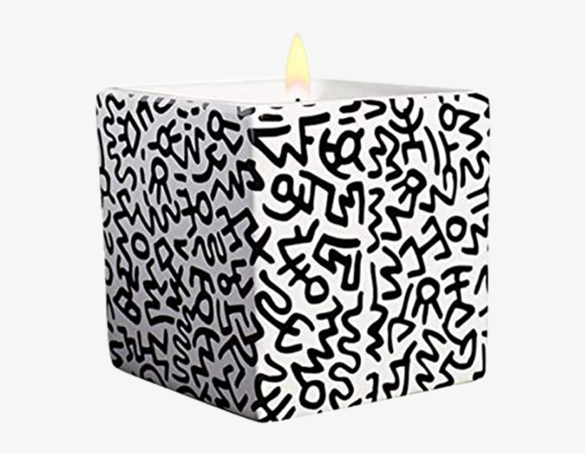 Ligne Blanche Bougie Keith Haring Sq - Advent Candle, transparent png download
