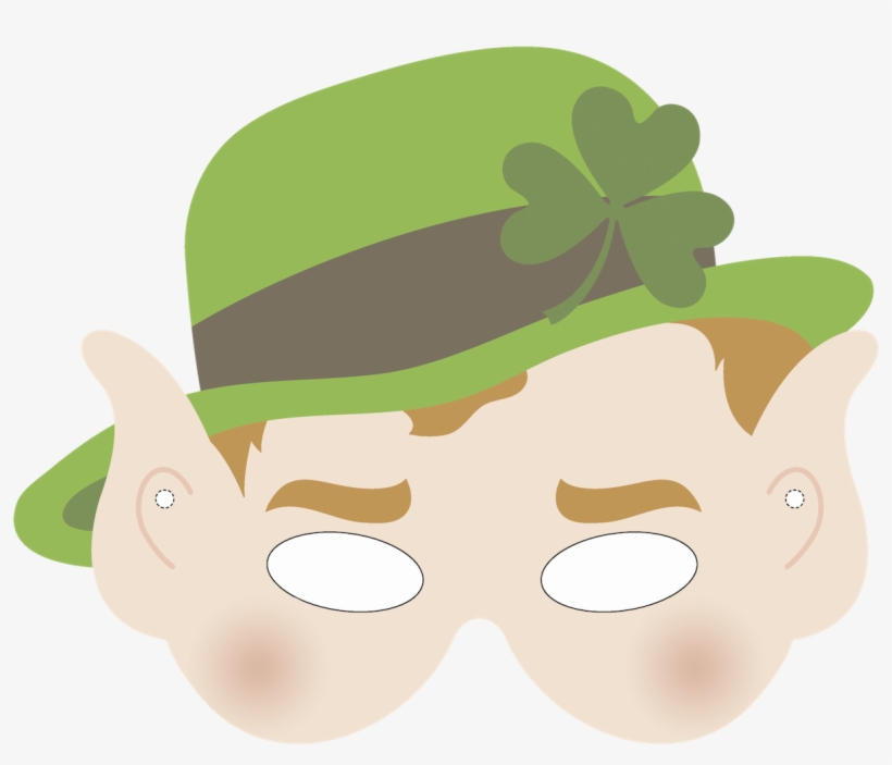 Love Masks And These Adorable St - Saint Patrick's Day, transparent png download