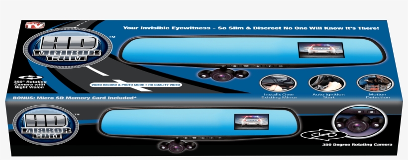 Turn Your Rear View Mirror Into A Dash Cam Instantly - Tool, transparent png download