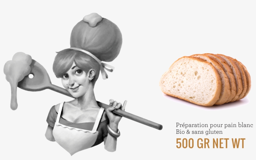 Flour Mix For White Bread, transparent png download