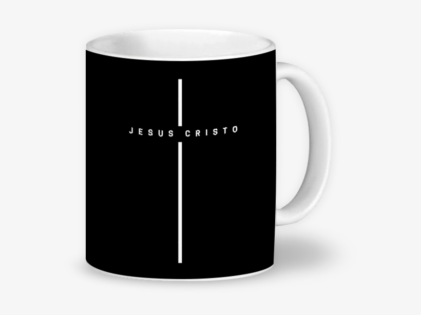 Caneca Jesus Cristo De Area Geekna - Music, transparent png download
