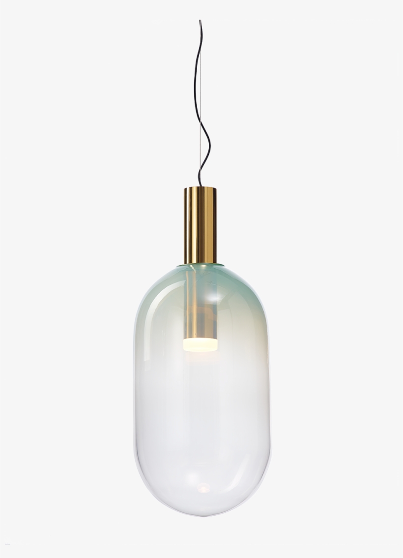 Phenomena Pendant Mint Green / Gold - Silver, transparent png download