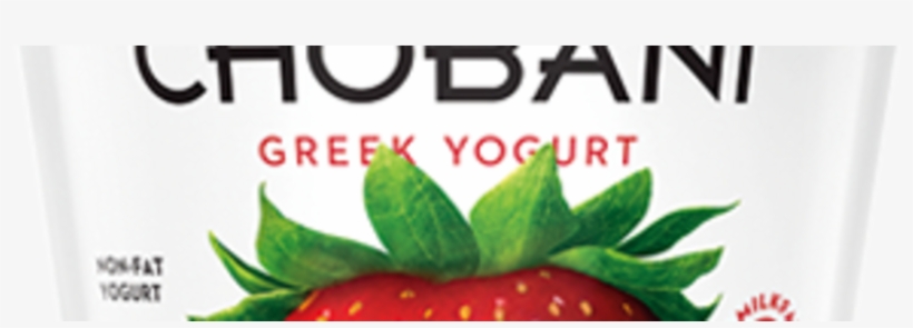 Chobani Greek Yogurt, Strawberry - 6 Oz Cup, transparent png download