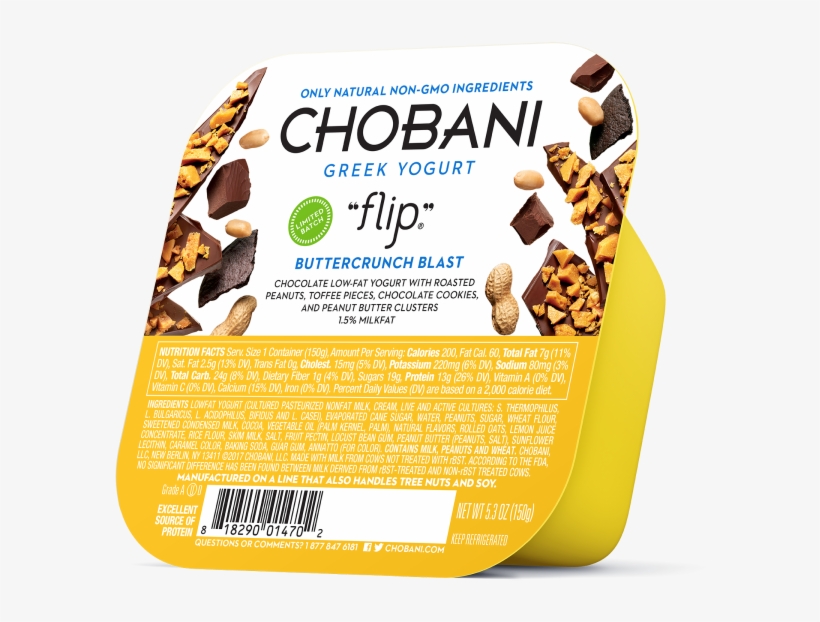 Chobani Flip Buttercrunch Blast, transparent png download