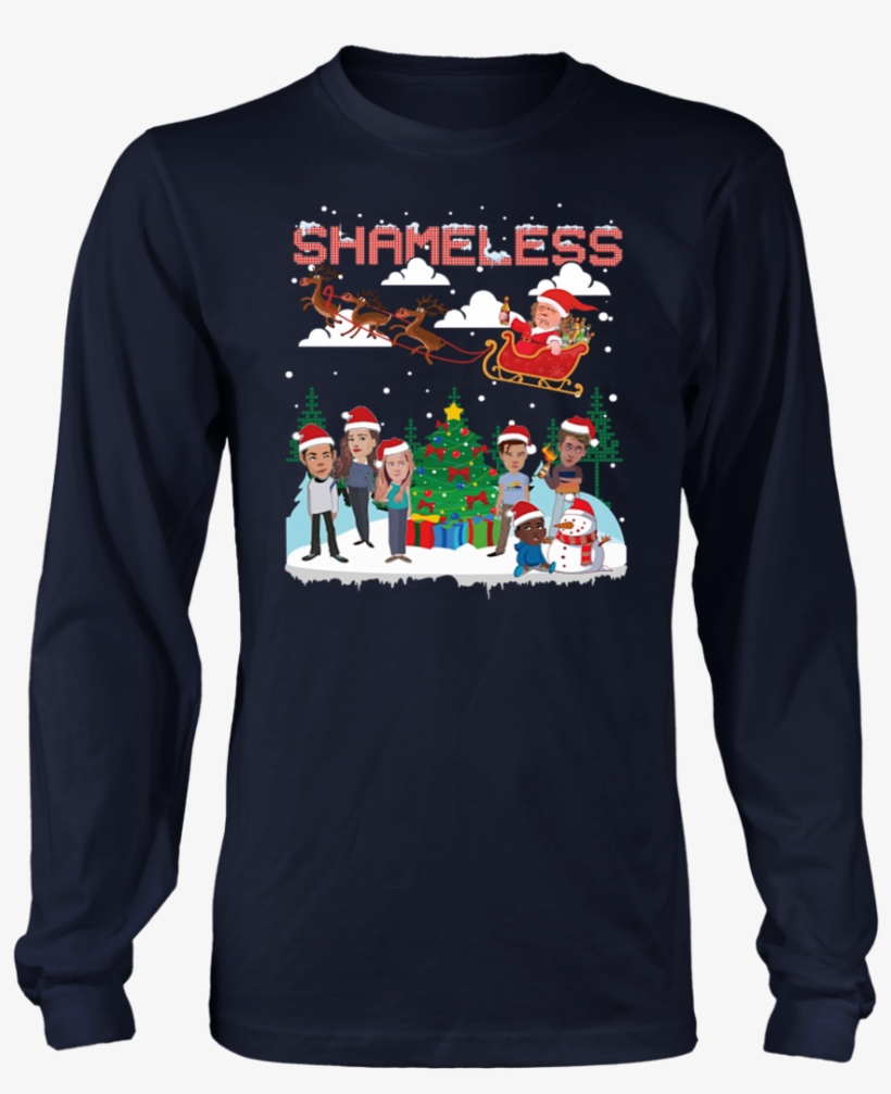 Christmas Shameless Frank And Liam Hemsworth T-shirt - Tik Tok T Shirt, transparent png download