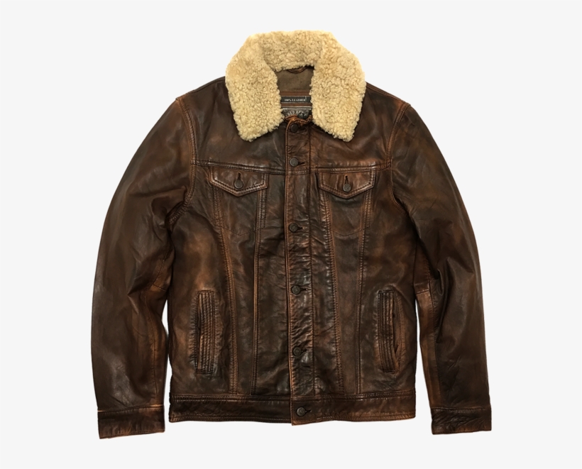 Leather Jacket Png Transparent Image - Leather Jacket, transparent png download