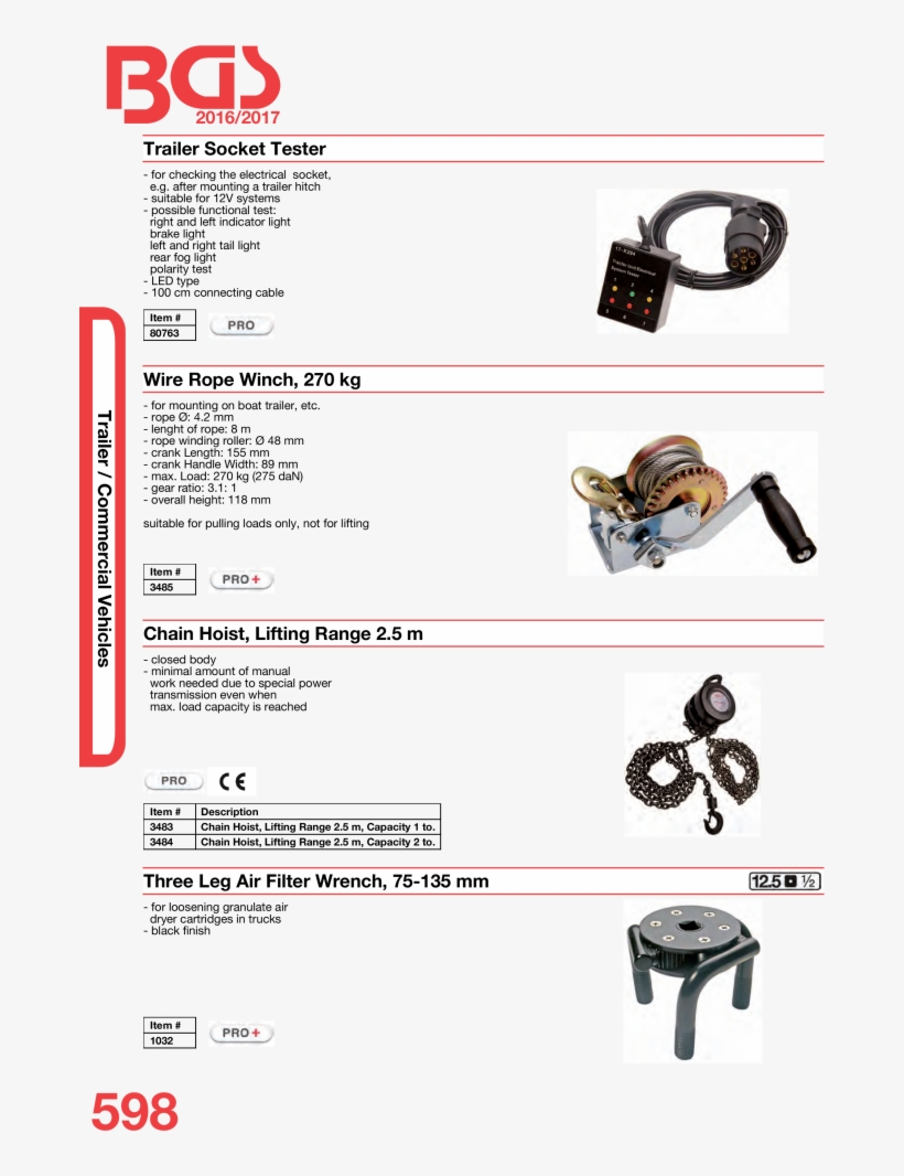 Chain Hoist, Lifting Range 2.5 M, Capacity 1 To. From, transparent png download
