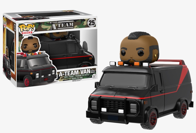 Baracus With A-team Van Pop Ride Vinyl Figure, transparent png download