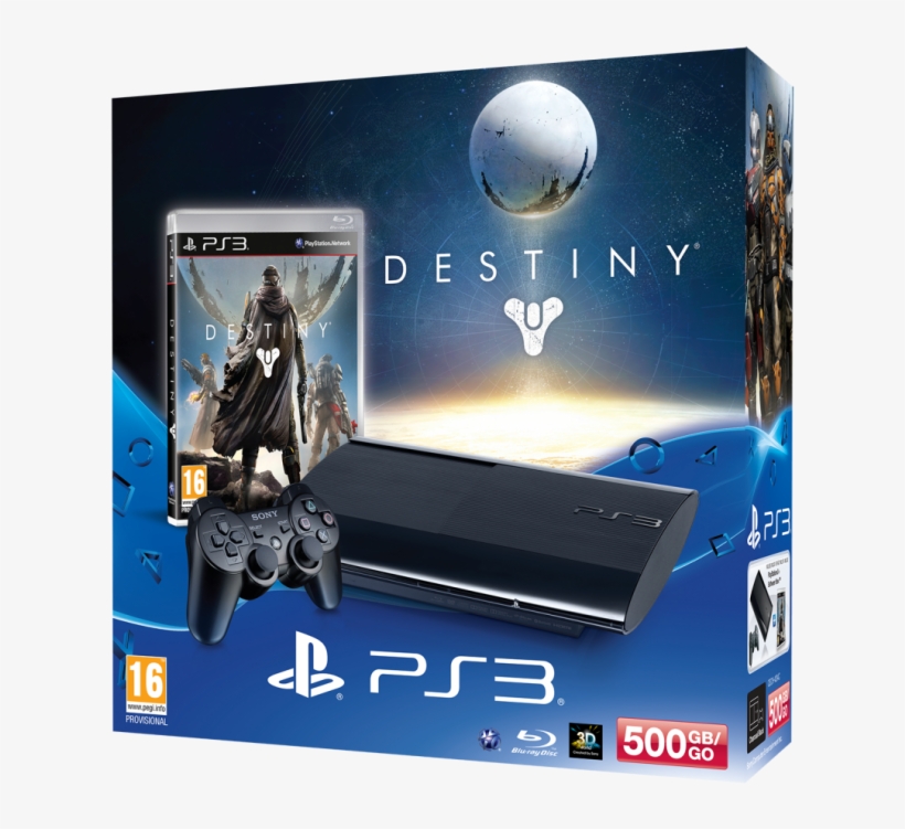 Next - Sony Playstation 3 Ps3 500gb Super Slim Console With, transparent png download