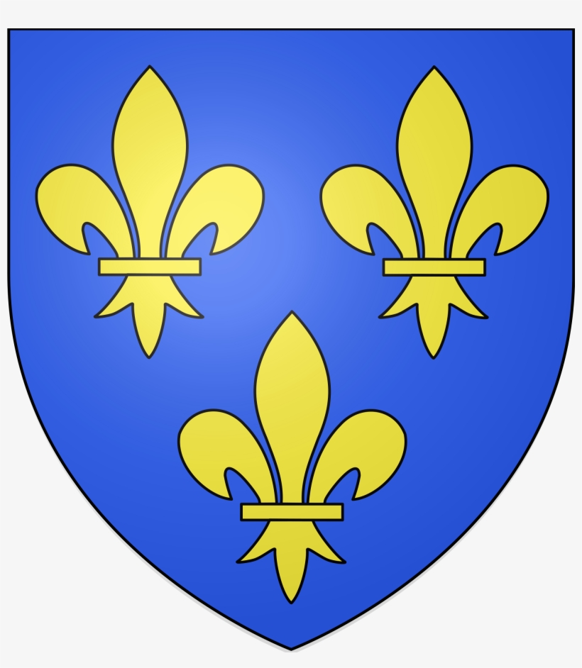 Open - Royaume De France Blason, transparent png download