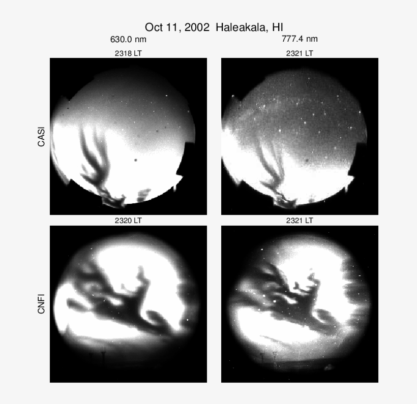 Example Images Of Equatorial Plasma Bubbles Captured, transparent png download