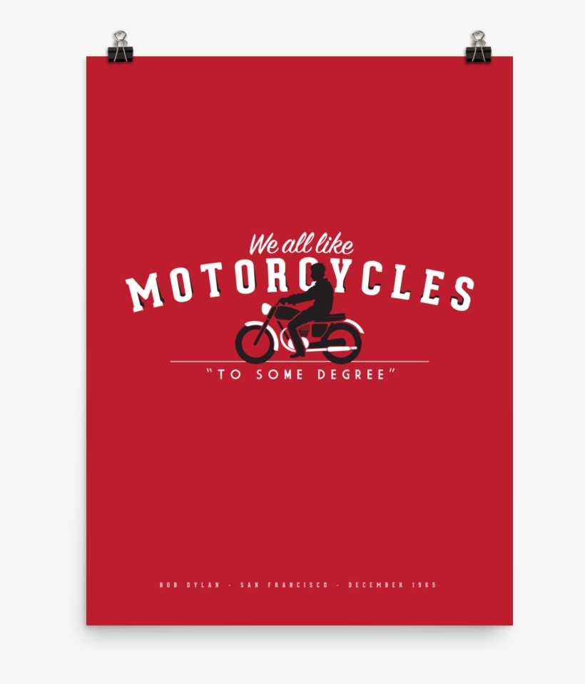 Image Of Dylan Motorcycle Print Or Shirt - Happy Birthday From Man United, transparent png download