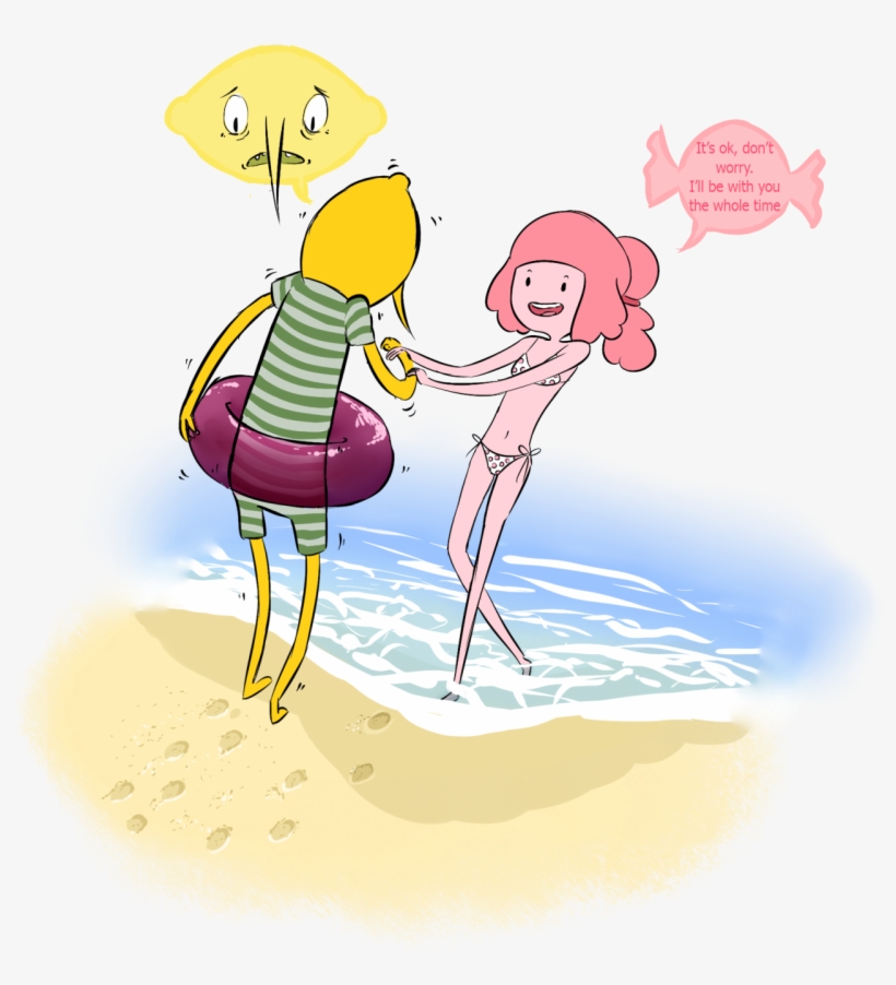 A Prequel To This Post - Lemongrab And Pb, transparent png download