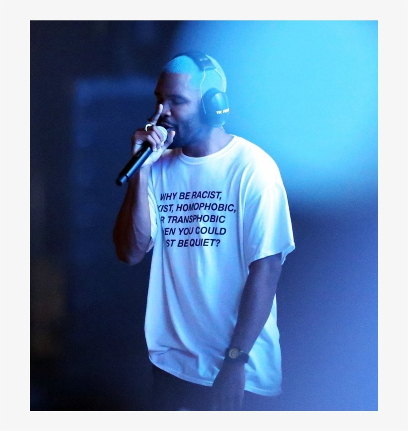 Frank Ocean T Shirt Why Be Racist Be Quiet Panorama, transparent png download
