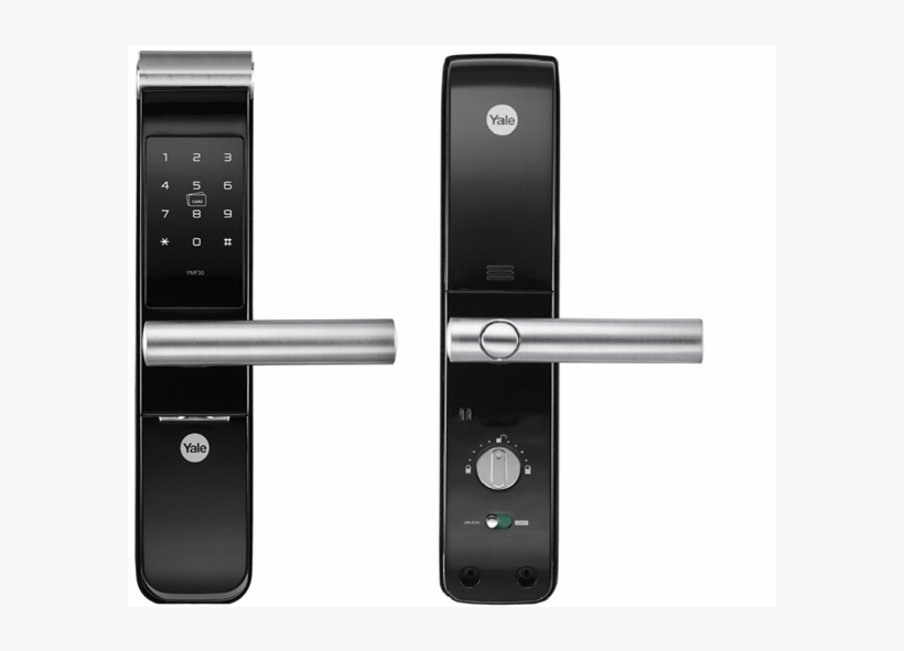 Premium Rfid Card Digital Door Lock - Yale, transparent png download