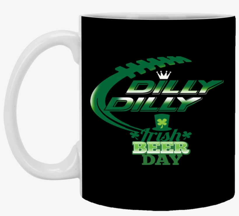 Dilly Dilly Irish Beer Day Shirt Beers Shamrock Hat - Mug, transparent png download