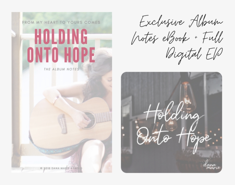 Holding Onto Hope - Acoustic Guitar, transparent png download